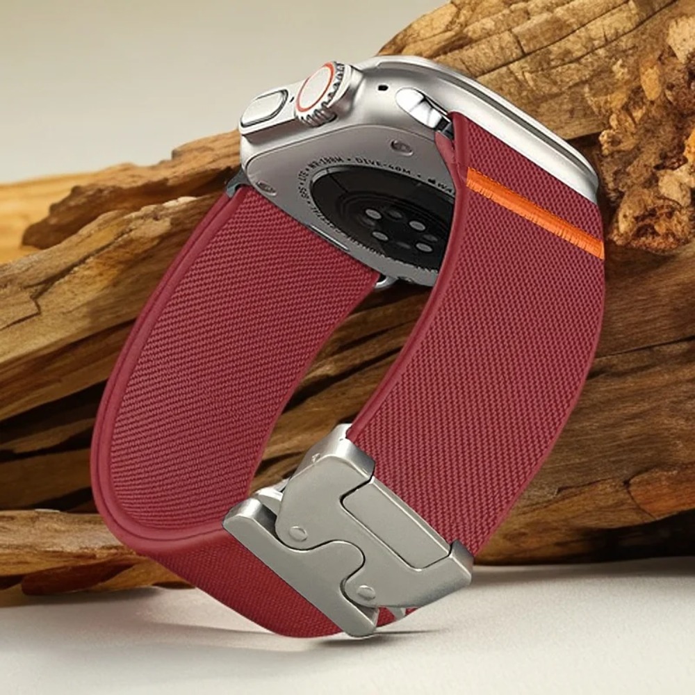Women Accessories Website - Elastyczny nylonowy pasek z klamrą do