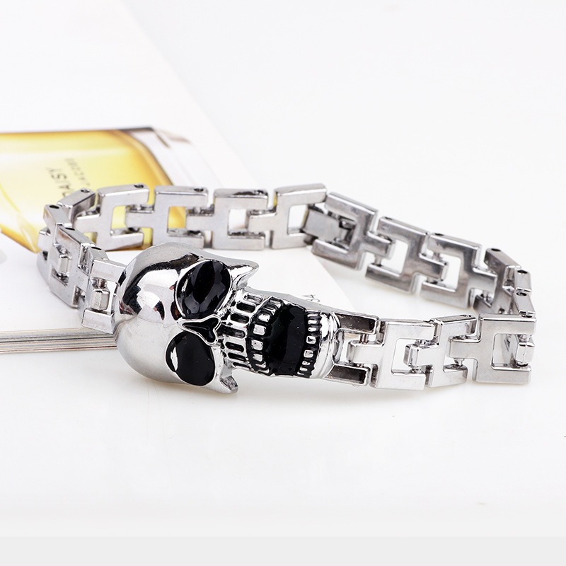 Women'S Accessories To Wear With Watch - Bransoletka z tytanu i stali z