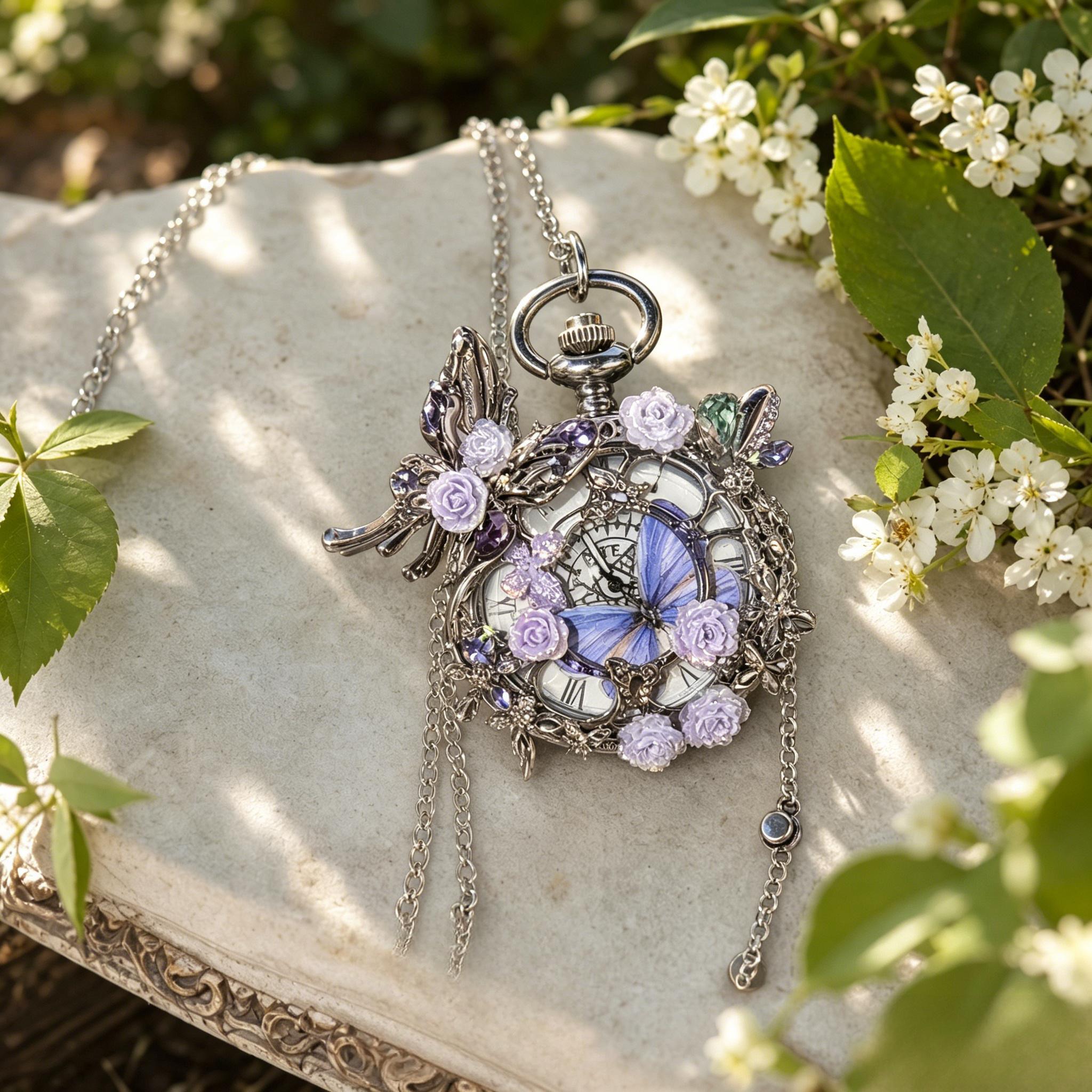 Women'S Accessories To Wear With Watch - Ręcznie Robiony Zegarek Kieszonkowy w Stylu