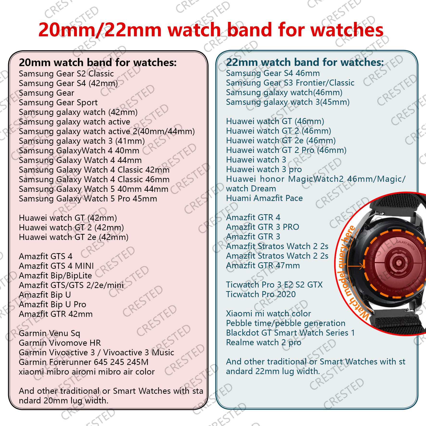 Opaska 20mm/22mm dla Amazfit G – Women Accessories Website recenzja i cena