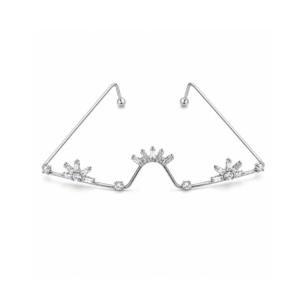 Nowe okulary bez oprawek z cyr – Women Accessories Photos recenzja i cena