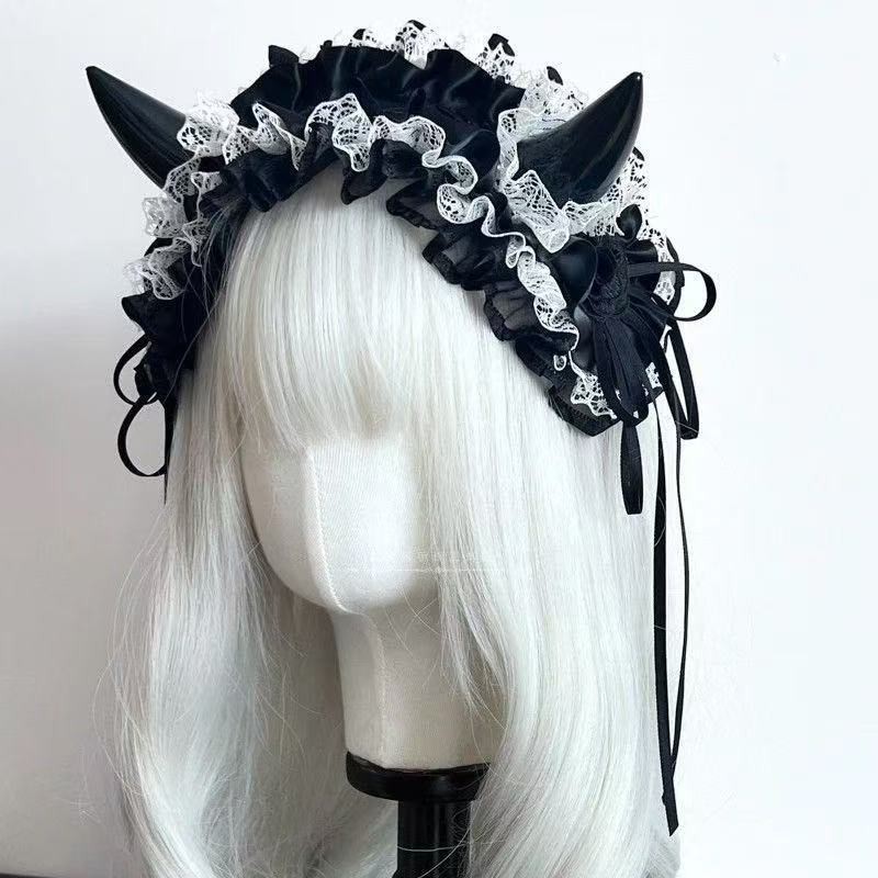 Japońska gotycka koronkowa opa – Women Accessories Photos recenzja i cena