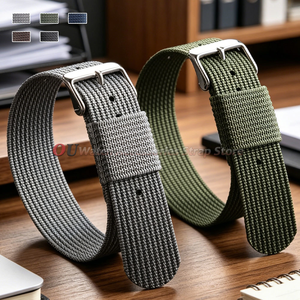 Pasek nylonowy 18mm 20mm 22mm  – Women'S Accessories To Wear With Watch recenzja i cena