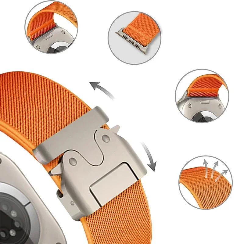Pasek spadochronowy do Apple W – Women Accessories Website recenzja i cena