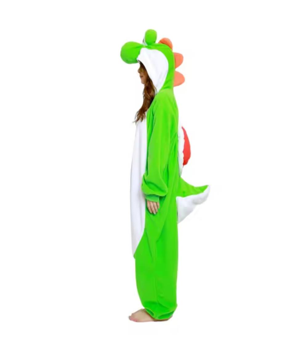 Stroje Yoshi Cosplay dla doros – Women'S Accessories Flannels recenzja i cena