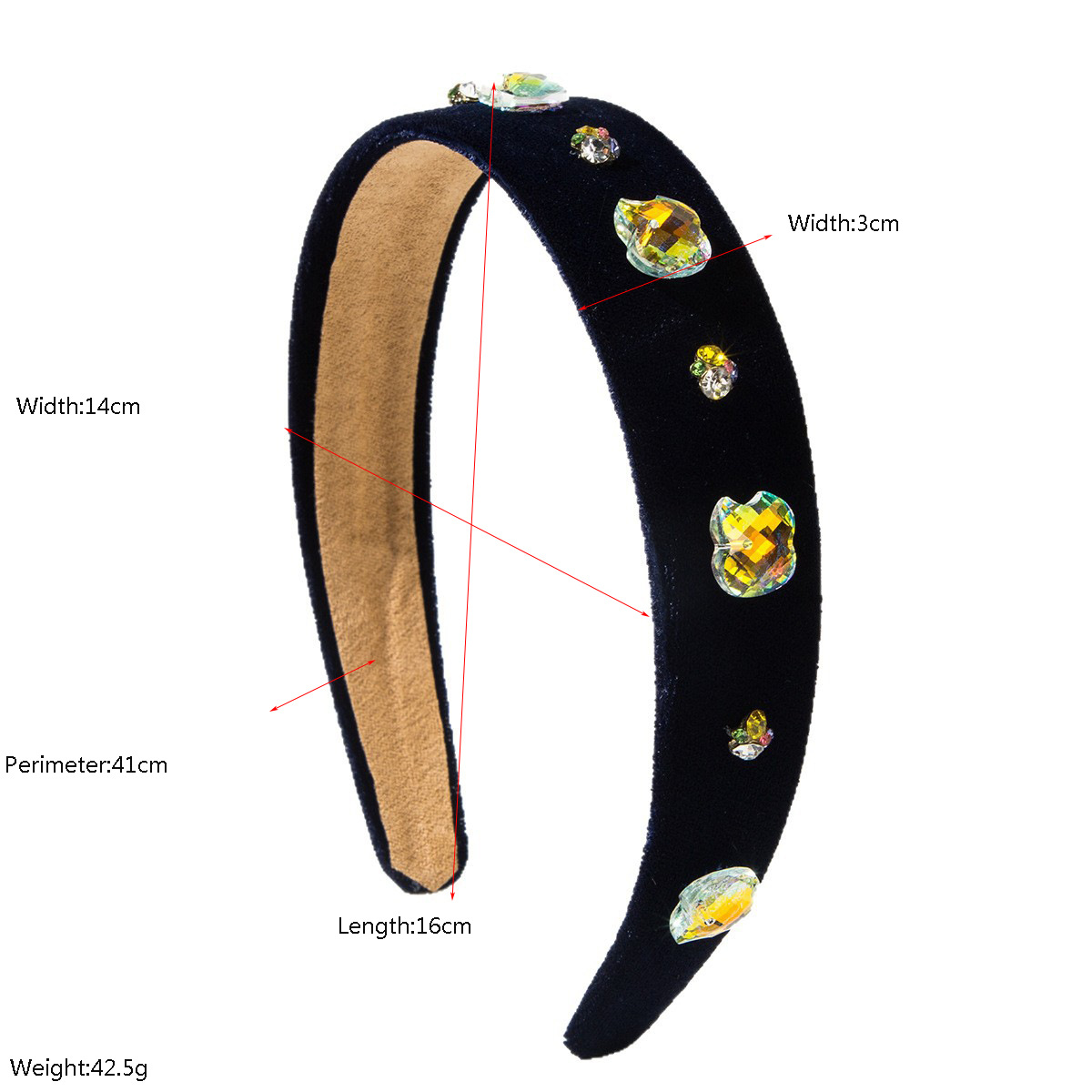 Barokowa opaska do włosów z fl – Women'S Accessories Flannels recenzja i cena